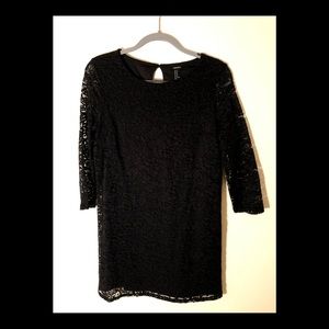 Black Lace Dress